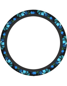 Funda de Volante Neopreno TSIQRT Azul 37-38 cm Antideslizante 2