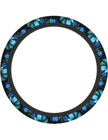 Funda de Volante Neopreno TSIQRT Azul 37-38 cm Antideslizante