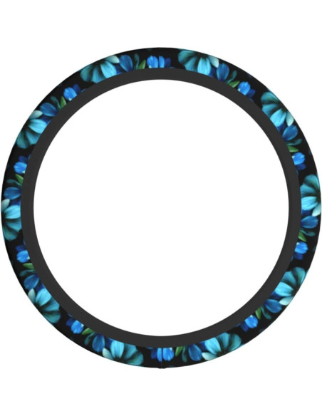 Funda de Volante Neopreno TSIQRT Azul 37-38 cm Antideslizante