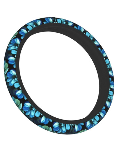 Funda de Volante Neopreno TSIQRT Azul 37-38 cm Antideslizante