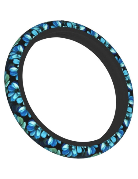 Funda de Volante Neopreno TSIQRT Azul 37-38 cm Antideslizante