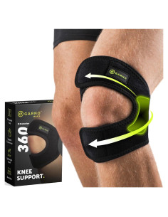 Faja de Rodilla GARNO Ajustable para Alivio de Dolor - Pequeño/Mediano