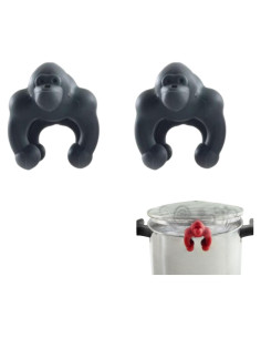 Levantador de Tapa de Olla Silicona BeyondNice Negro