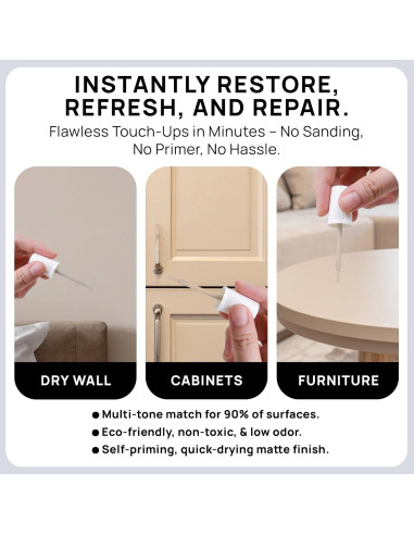 Pintura de Retoque Spot. Beige Mate - Kit 3 Unidades 29.57 ml