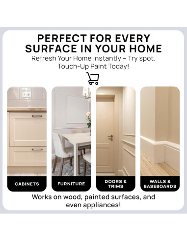 Pintura de Retoque Spot. Beige Mate - Kit 3 Unidades 29.57 ml