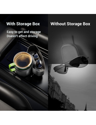 Soporte para Taza de Coche SodaRide 4 en 1 con Bandeja