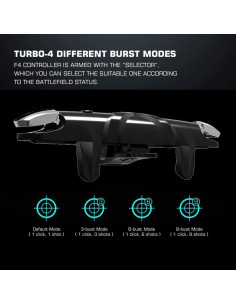 Kit 11 en 1 Disparadores Rápidos L1R1 Mikirini para Móviles 2