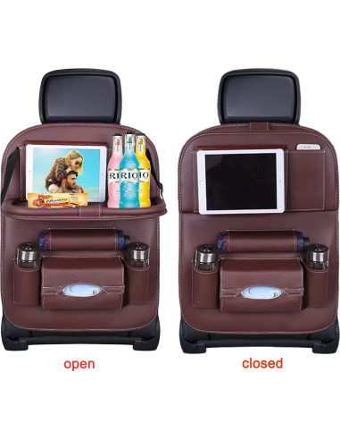 Organizador de Asiento Trasero ASENDIWAY con Bandeja Plegable