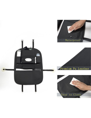 Organizador de Asiento Trasero ASENDIWAY con Bandeja Plegable
