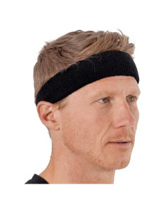 Banda deportiva para el sudor Tough Headwear - Negro 35.56 cm