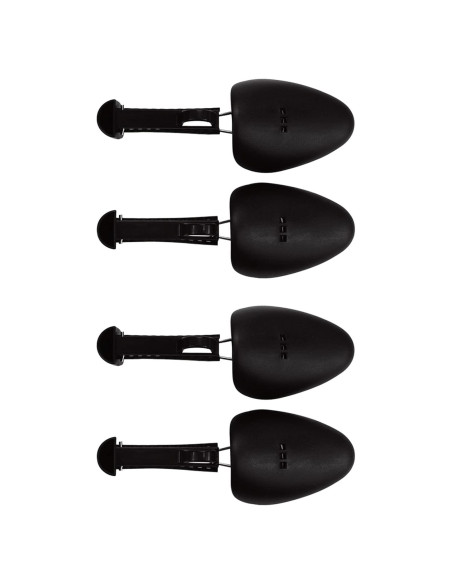 Árbol de Zapatos Ajustable YY YEARCHY - 2 Pares, Negro