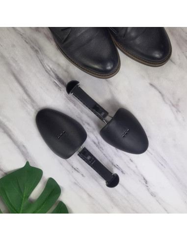 Árbol de Zapatos Ajustable YY YEARCHY - 2 Pares, Negro