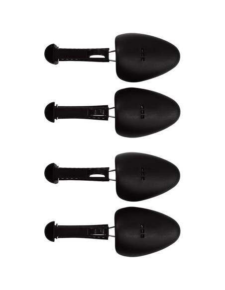 Árbol de Zapatos Ajustable YY YEARCHY - 2 Pares, Negro