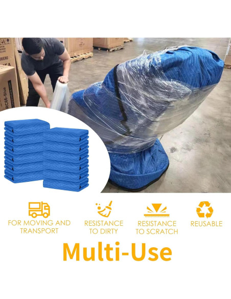 12 Manteles de Mudanza Diamond UP Extra Grande 203x183 cm