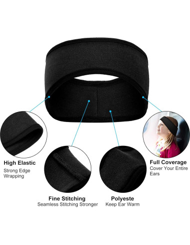 Banda para la Cabeza Syhood 6 Piezas Forro Polar Niños