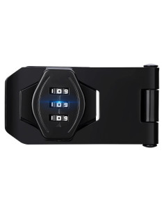 Cerradura de Combinación Plowatxi 3 Dígitos para Gabinete Negro