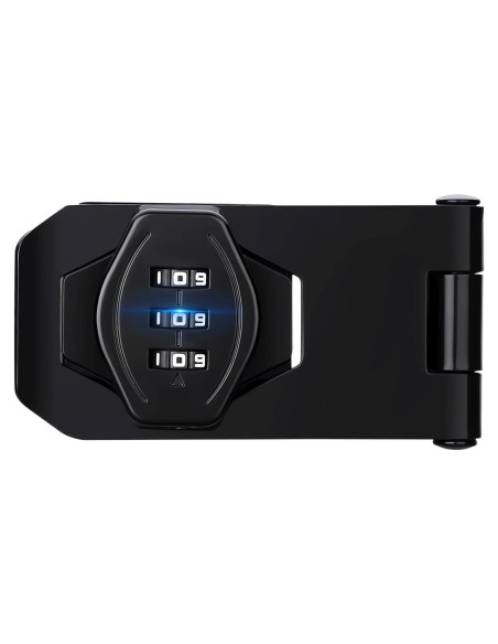 Cerradura de Combinación Plowatxi 3 Dígitos para Gabinete Negro