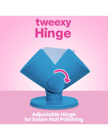 Soporte para Botellas de Esmalte de Uñas Tweexy Hinge - Antiderrame