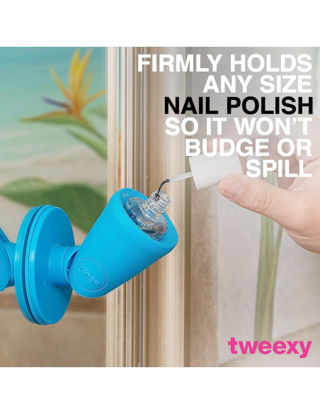 Soporte para Botellas de Esmalte de Uñas Tweexy Hinge - Antiderrame