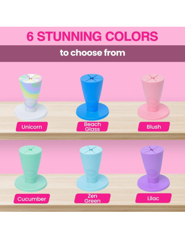 Soporte para Botellas de Esmalte de Uñas Tweexy Hinge - Antiderrame