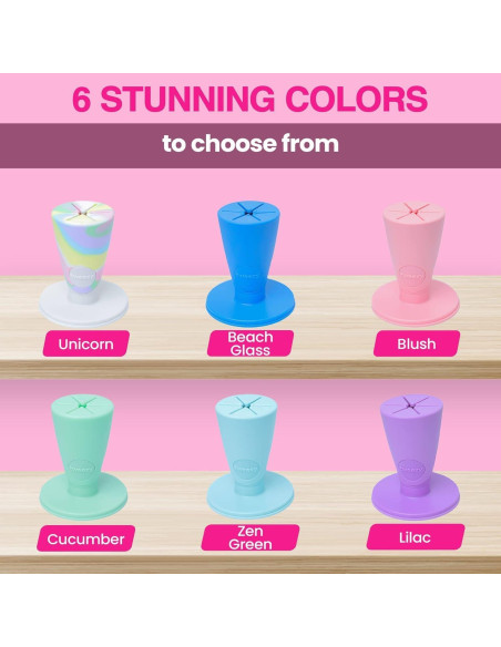 Soporte para Botellas de Esmalte de Uñas Tweexy Hinge - Antiderrame