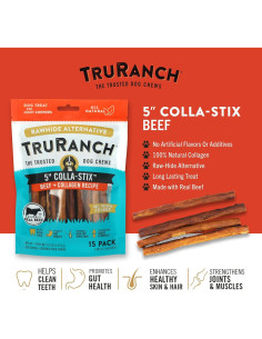 Palitos de Colágeno TRURANCH para Perros - 15 Unidades de Res 2