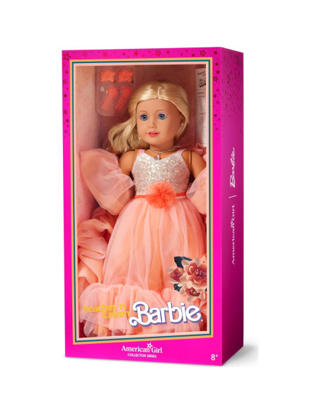 Muñeca Coleccionista American Girl Barbie 18" Rubia