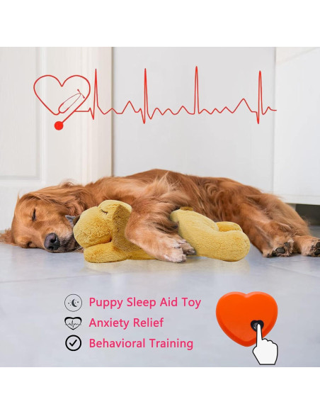 Juguete de Peluche con Latido HonourHope para Cachorros