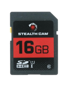 Tarjeta SD Stealth Cam 16GB Clase 10 para Cámaras de Caza