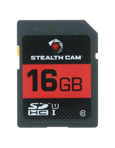 Tarjeta SD Stealth Cam 16GB Clase 10 para Cámaras de Caza