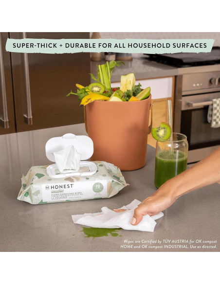 Pañales Compostables The Honest Company 60 Unidades Hipoalergénicos