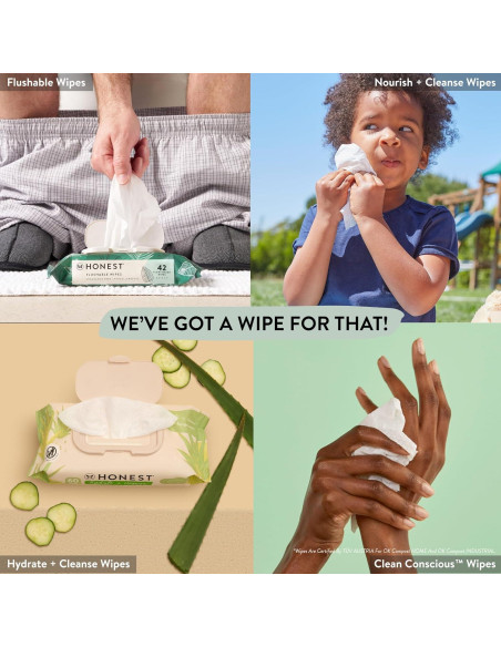 Pañales Compostables The Honest Company 60 Unidades Hipoalergénicos