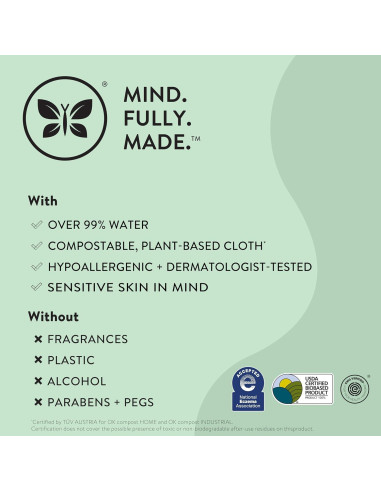 Pañales Compostables The Honest Company 60 Unidades Hipoalergénicos