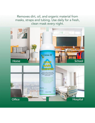 Spray Limpiador CPAP Citrus II - 232 Gramos - Ingredientes Naturales