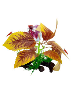 Decoración Acuática CTWPets - Planta de Acuario de Seda para Betta