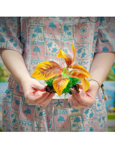 Decoración Acuática CTWPets - Planta de Acuario de Seda para Betta 2