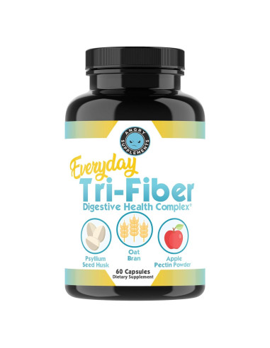Complejo Digestivo Tri-Fibra Angry Supplements - 60 Cápsulas