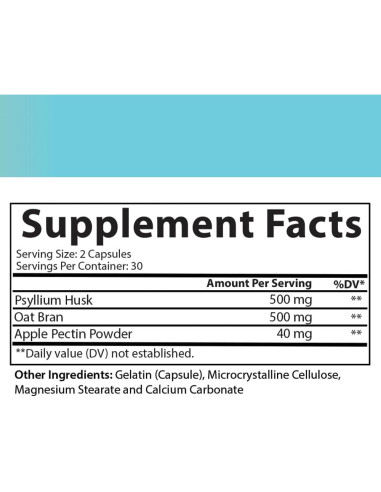 Complejo Digestivo Tri-Fibra Angry Supplements - 60 Cápsulas