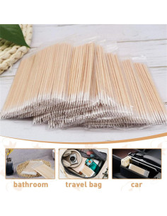 Bastones de Algodón Fenshine 1000pcs para Microblading 10cm 2