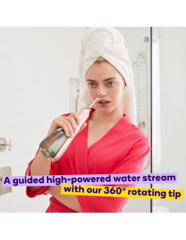 Irrigador Dental Eléctrico BURST Clásico 2 Paquete - Aliento Fresco