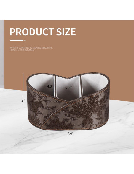 Soporte Organizador de Control Remoto YAPISHI 3 Compartimentos