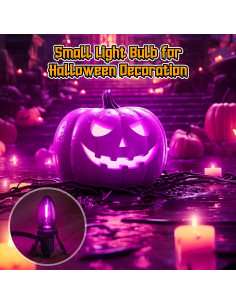 Cable de Accesorio con Bombilla LED C7 Brightown 1.83 m Morado 2