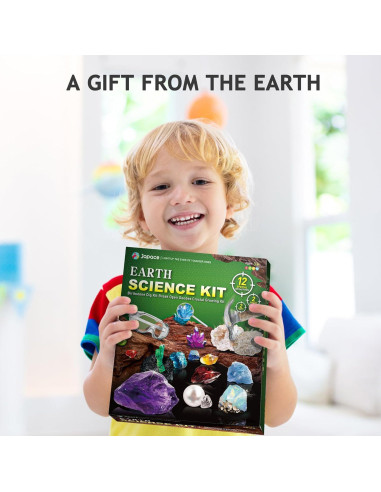 Kit de Ciencia de la Tierra Japace para Niños 4-14 Años