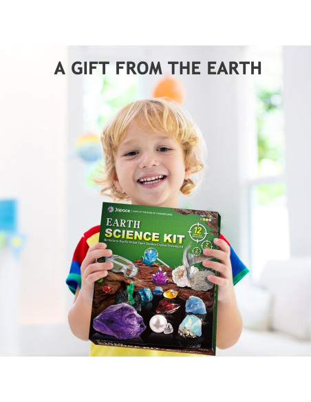 Kit de Ciencia de la Tierra Japace para Niños 4-14 Años