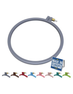 Aro de Bordado Plástico Maker Susan 19 cm Gris Antracita