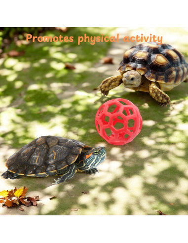 Bola de Alimentación para Tortugas Homedy Roja 9cm