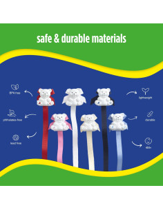 Clip para Chupete Baby Buddy Azul Universal 1 Cuenta 2