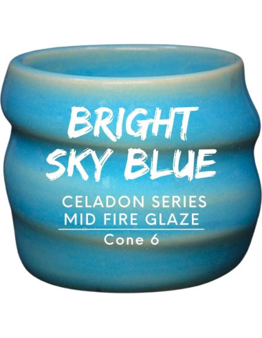 Set de Esmaltes Cerámicos Penguin - Serie Celadon Fuego Medio - 8 tarros 4oz