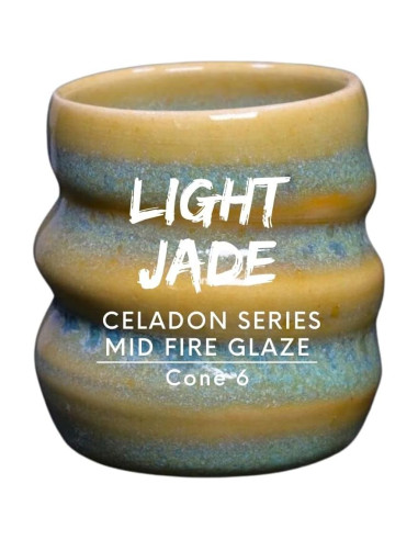 Set de Esmaltes Cerámicos Penguin - Serie Celadon Fuego Medio - 8 tarros 4oz