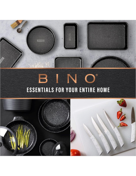 Abridor de Latas Manual BINO de Acero Inoxidable - Negro